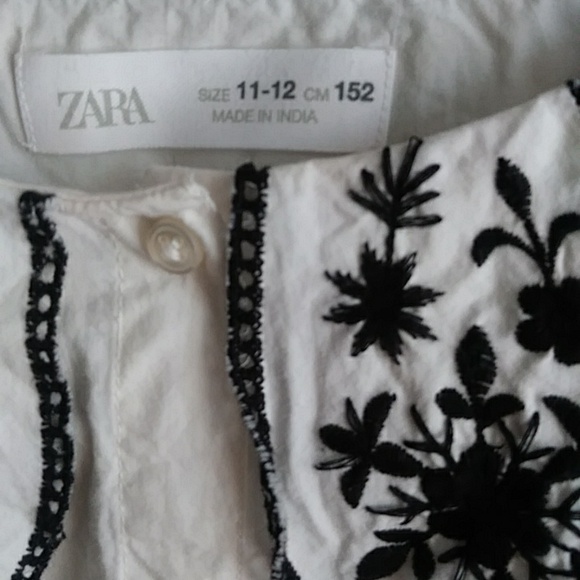Zara blouse Girl 11/12 - Picture 3 of 4